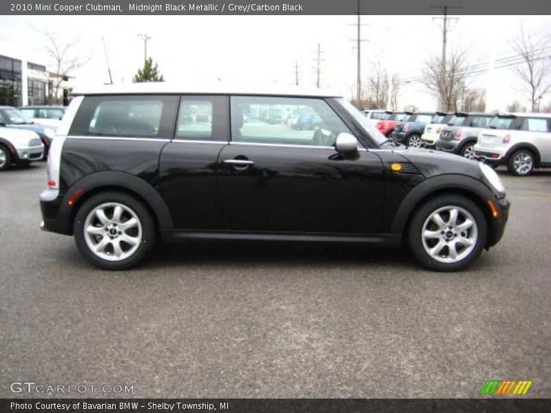 Midnight Black Metallic / Grey/Carbon Black 2010 Mini Cooper Clubman