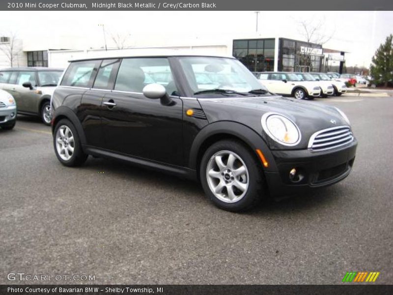 Midnight Black Metallic / Grey/Carbon Black 2010 Mini Cooper Clubman