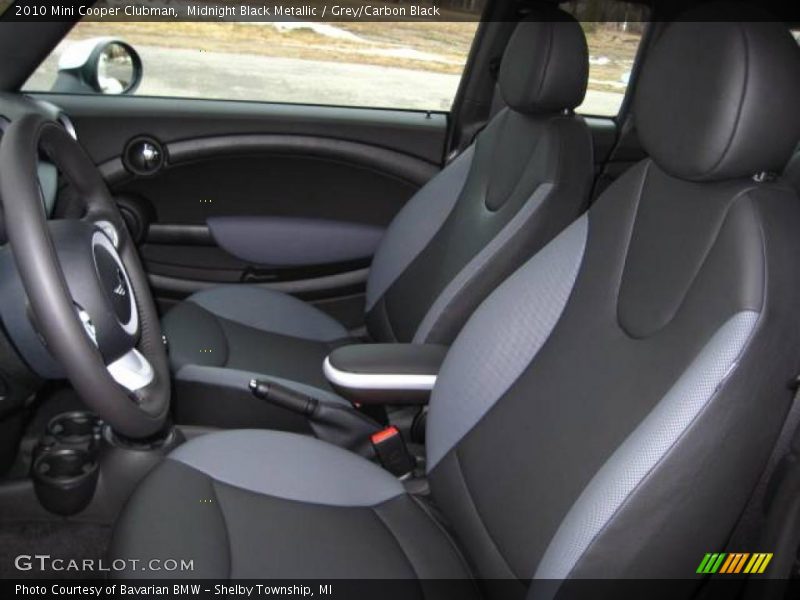 Midnight Black Metallic / Grey/Carbon Black 2010 Mini Cooper Clubman