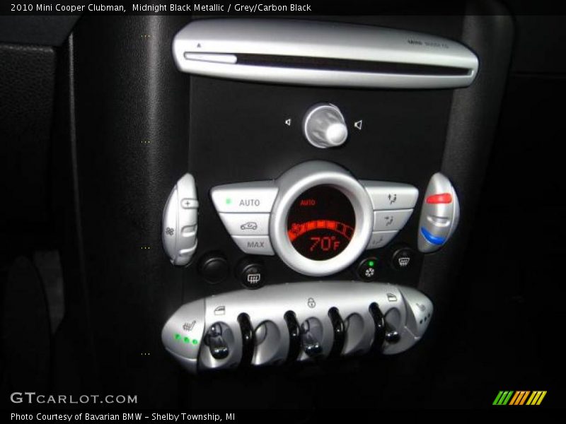 Midnight Black Metallic / Grey/Carbon Black 2010 Mini Cooper Clubman