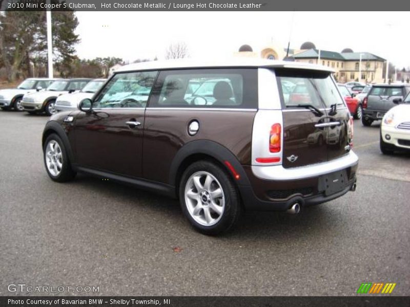 Hot Chocolate Metallic / Lounge Hot Chocolate Leather 2010 Mini Cooper S Clubman