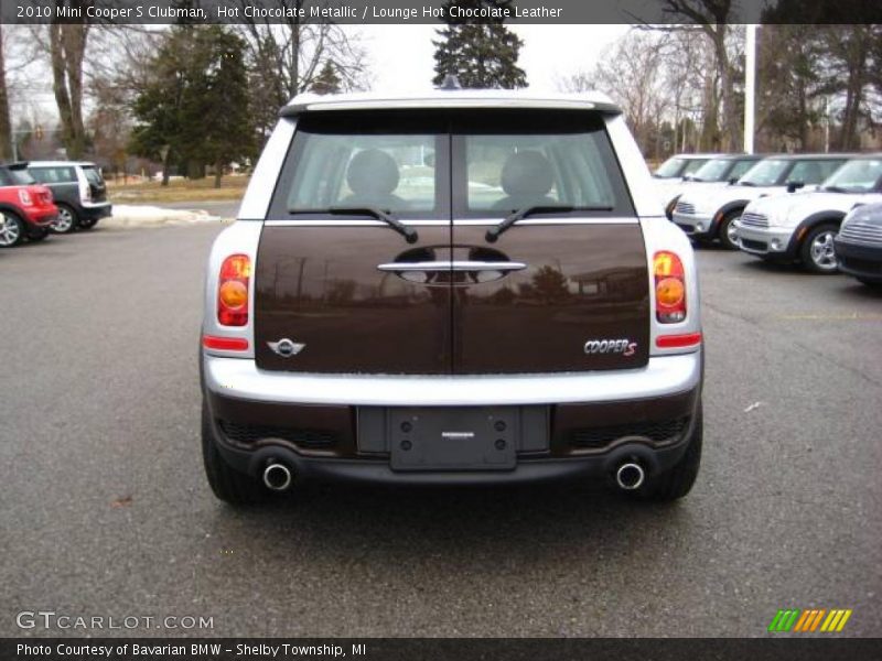 Hot Chocolate Metallic / Lounge Hot Chocolate Leather 2010 Mini Cooper S Clubman