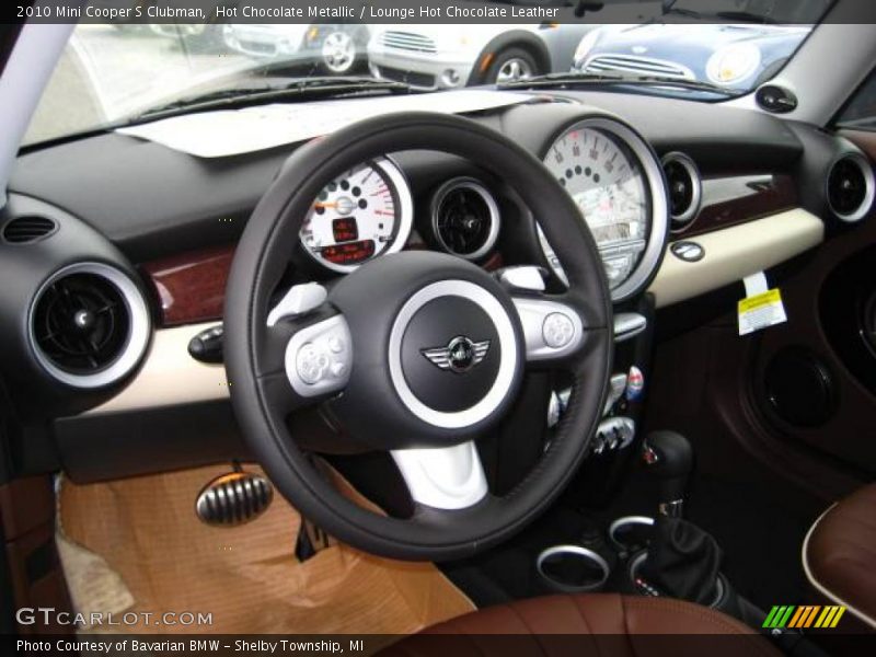 Hot Chocolate Metallic / Lounge Hot Chocolate Leather 2010 Mini Cooper S Clubman
