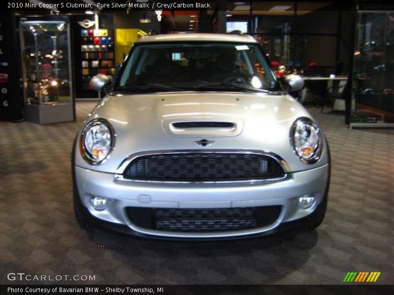 Pure Silver Metallic / Grey/Carbon Black 2010 Mini Cooper S Clubman