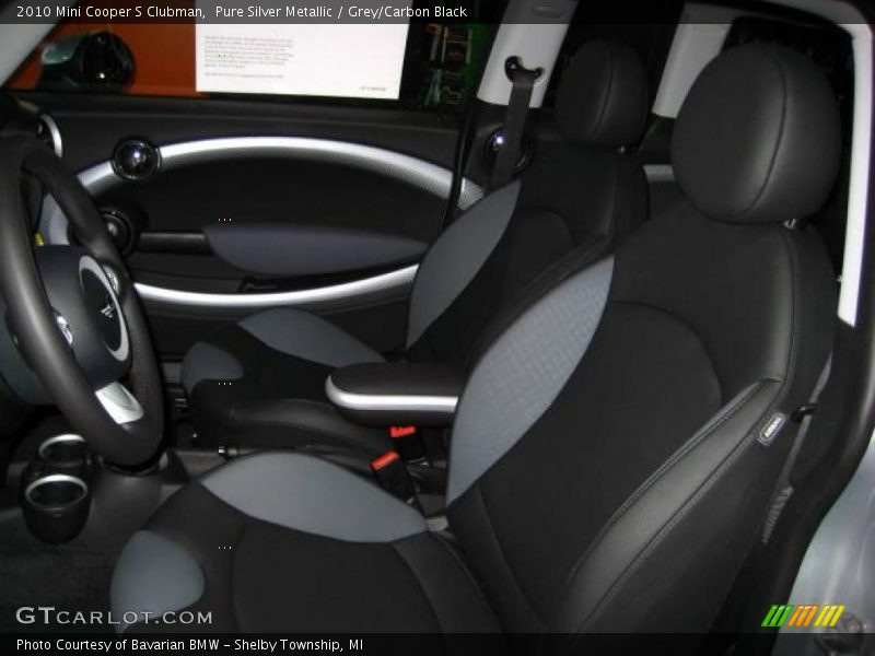 Pure Silver Metallic / Grey/Carbon Black 2010 Mini Cooper S Clubman