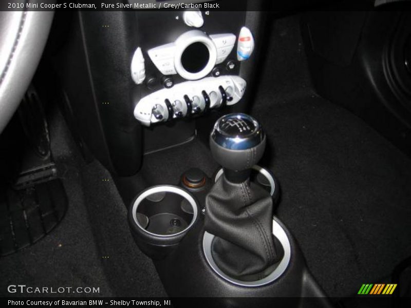 Pure Silver Metallic / Grey/Carbon Black 2010 Mini Cooper S Clubman