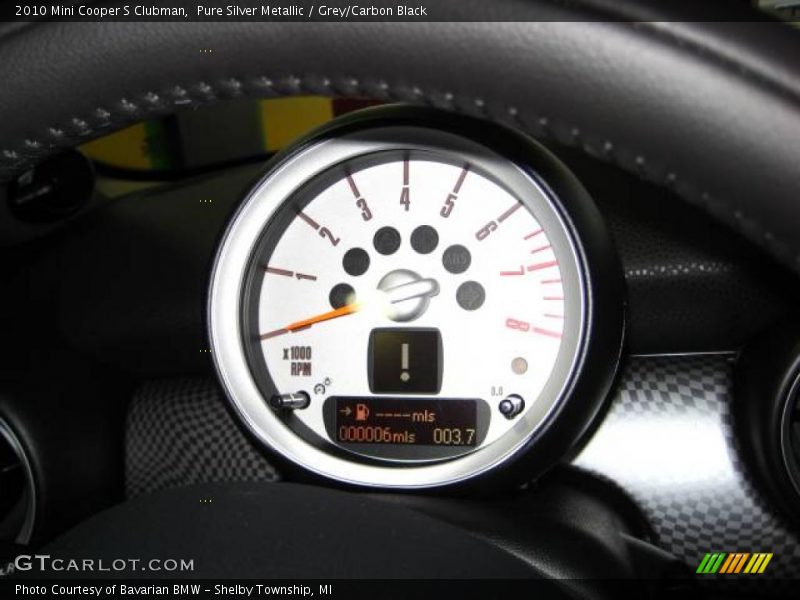 Pure Silver Metallic / Grey/Carbon Black 2010 Mini Cooper S Clubman