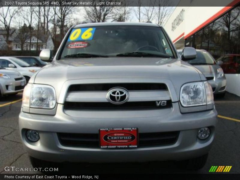 Silver Sky Metallic / Light Charcoal 2007 Toyota Sequoia SR5 4WD