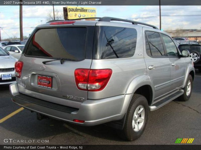 Silver Sky Metallic / Light Charcoal 2007 Toyota Sequoia SR5 4WD