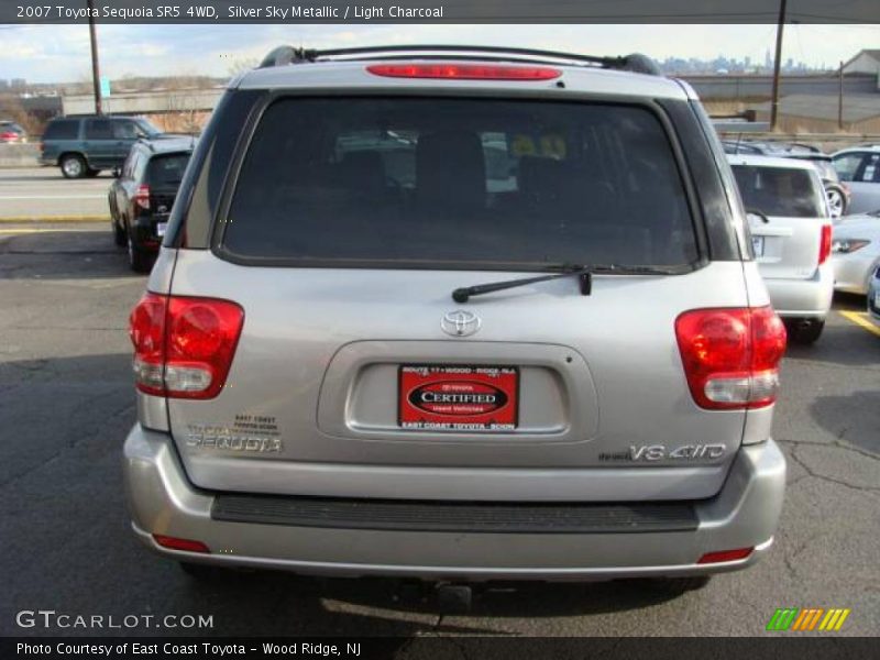 Silver Sky Metallic / Light Charcoal 2007 Toyota Sequoia SR5 4WD