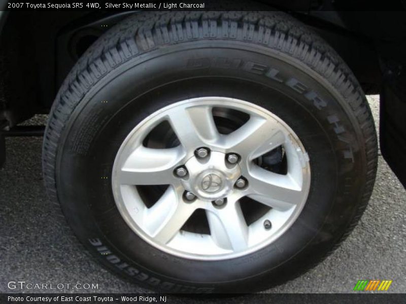 Silver Sky Metallic / Light Charcoal 2007 Toyota Sequoia SR5 4WD