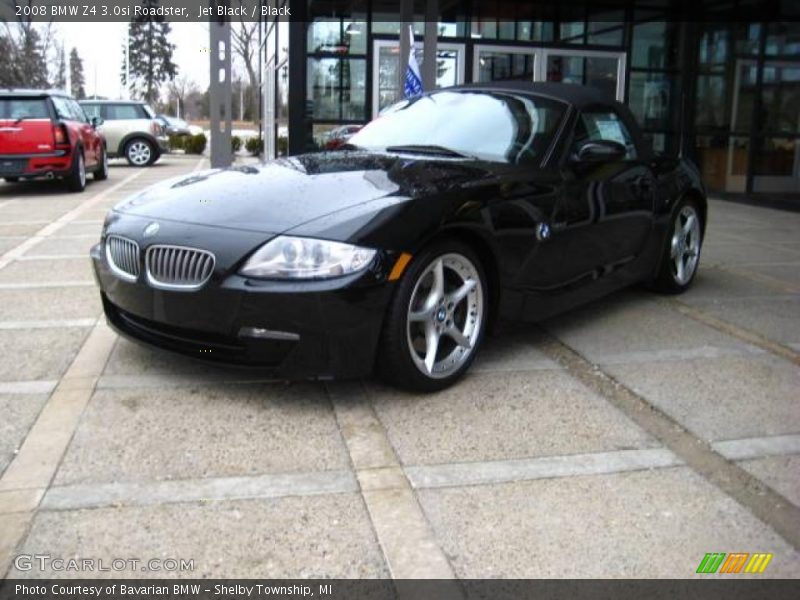Jet Black / Black 2008 BMW Z4 3.0si Roadster
