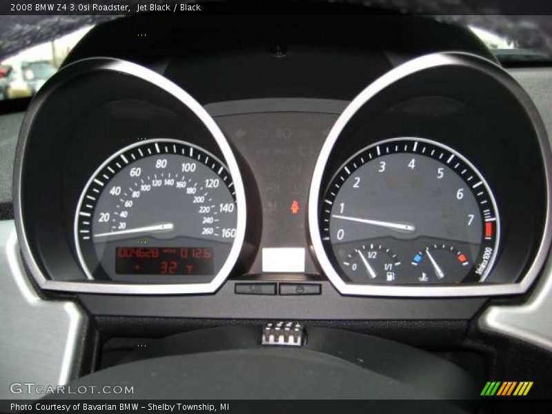 Jet Black / Black 2008 BMW Z4 3.0si Roadster
