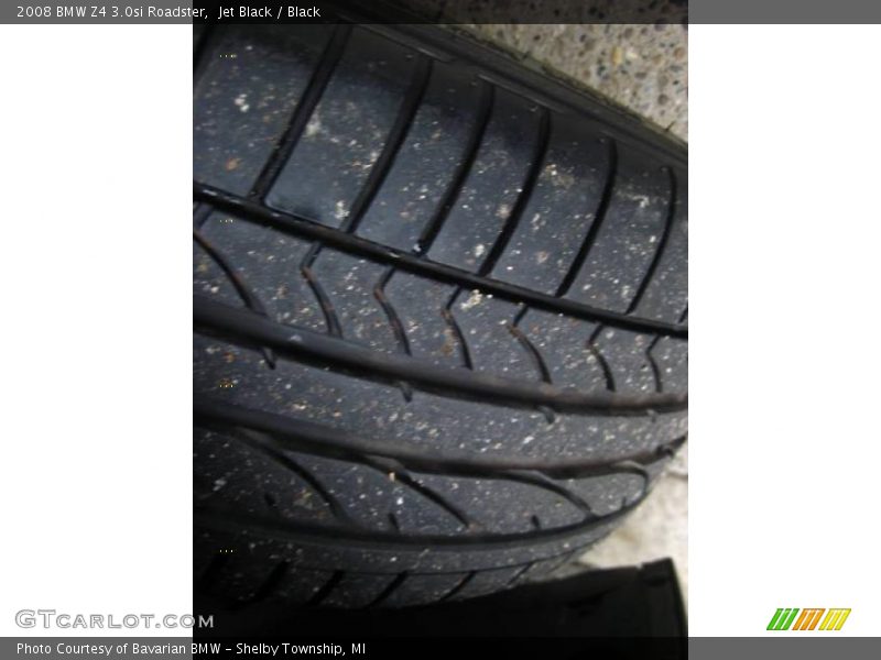 Jet Black / Black 2008 BMW Z4 3.0si Roadster
