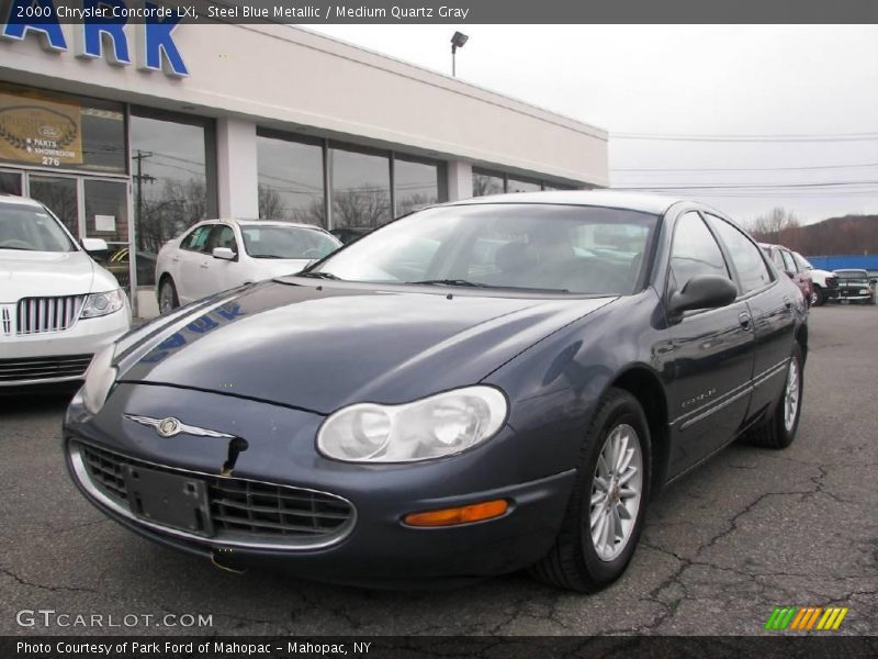 Steel Blue Metallic / Medium Quartz Gray 2000 Chrysler Concorde LXi