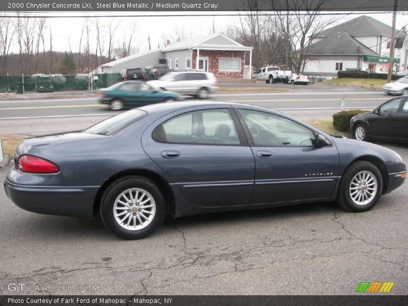 Steel Blue Metallic / Medium Quartz Gray 2000 Chrysler Concorde LXi