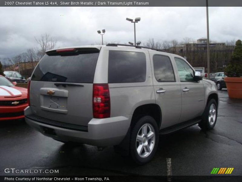 Silver Birch Metallic / Dark Titanium/Light Titanium 2007 Chevrolet Tahoe LS 4x4