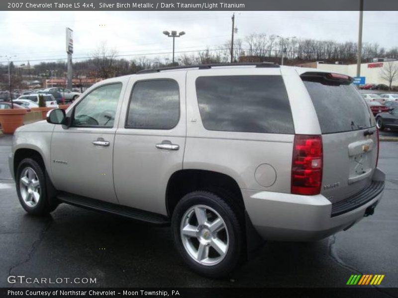 Silver Birch Metallic / Dark Titanium/Light Titanium 2007 Chevrolet Tahoe LS 4x4