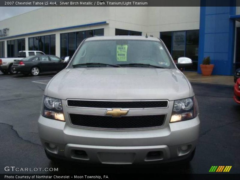 Silver Birch Metallic / Dark Titanium/Light Titanium 2007 Chevrolet Tahoe LS 4x4
