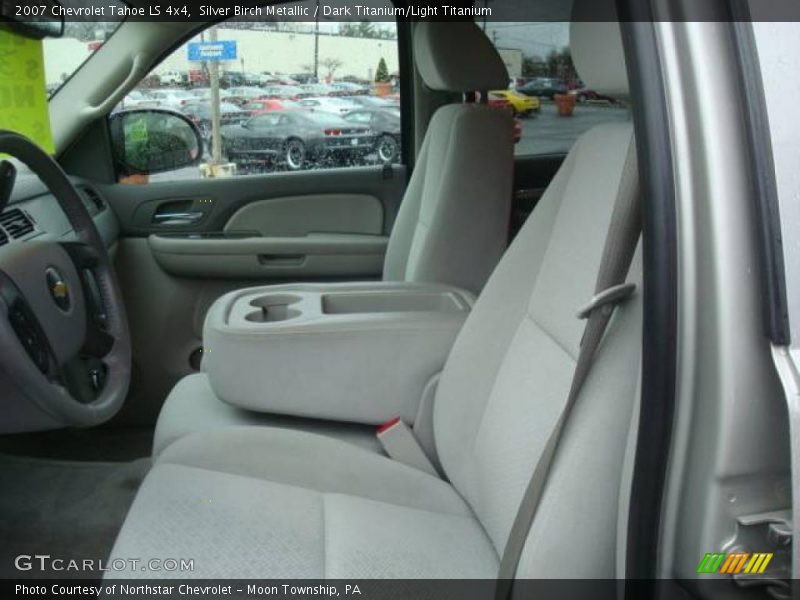 Silver Birch Metallic / Dark Titanium/Light Titanium 2007 Chevrolet Tahoe LS 4x4