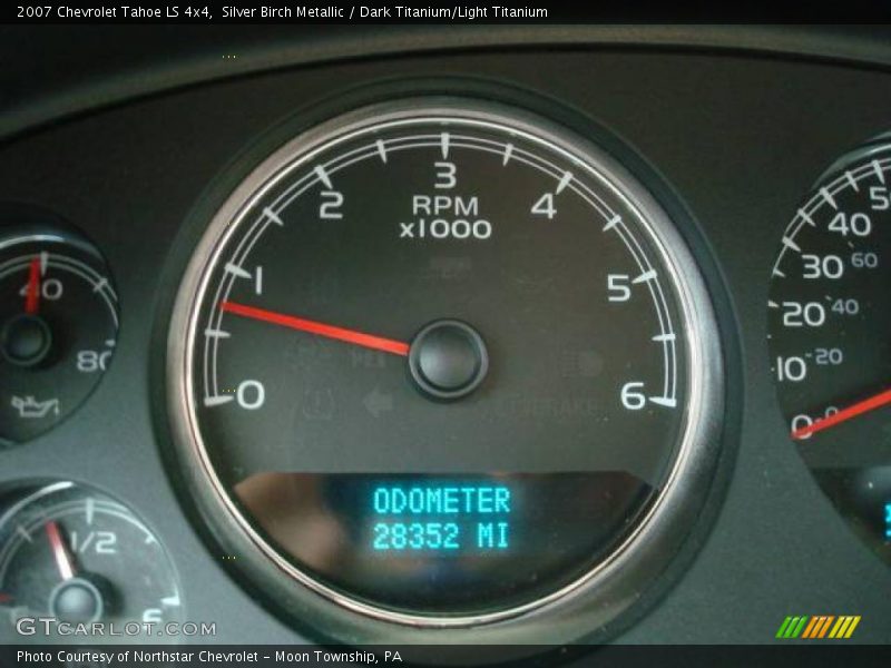 Silver Birch Metallic / Dark Titanium/Light Titanium 2007 Chevrolet Tahoe LS 4x4
