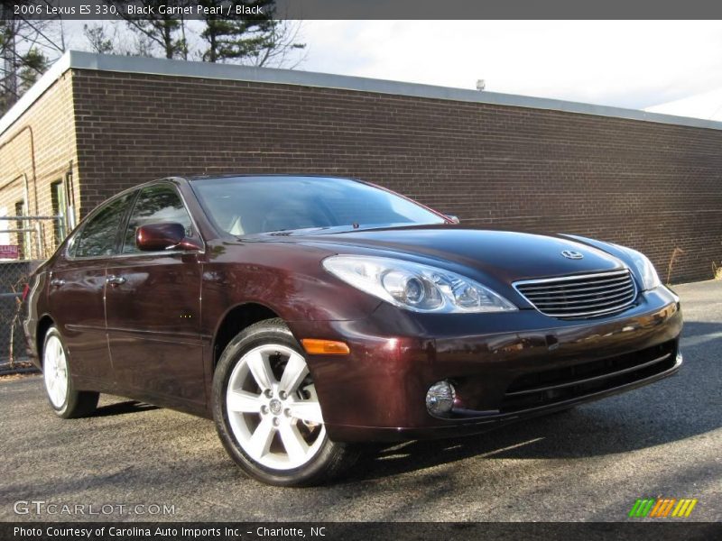 Black Garnet Pearl / Black 2006 Lexus ES 330