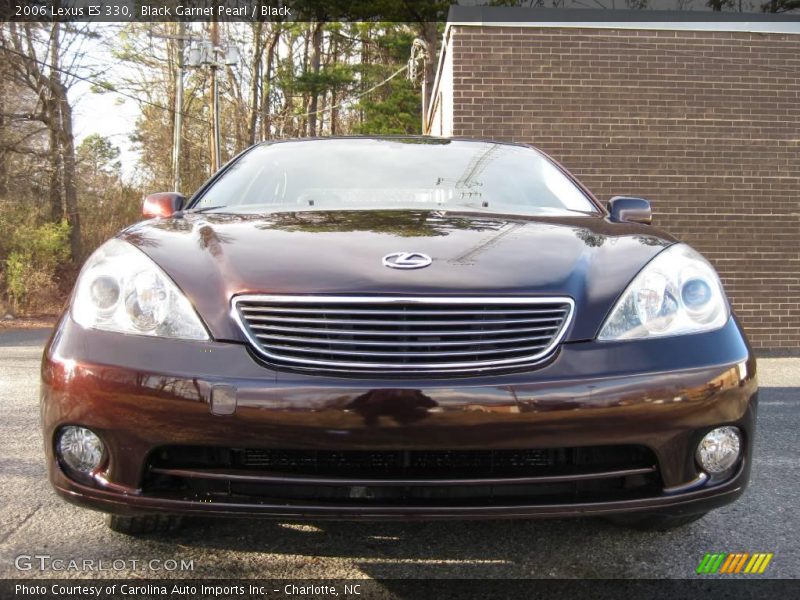 Black Garnet Pearl / Black 2006 Lexus ES 330