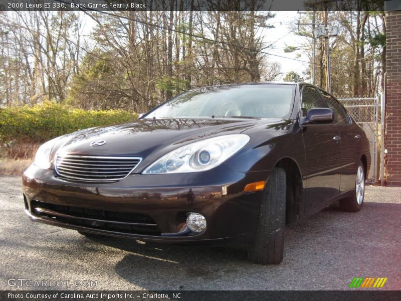 Black Garnet Pearl / Black 2006 Lexus ES 330