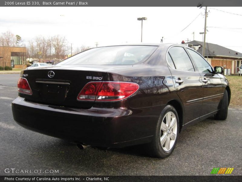 Black Garnet Pearl / Black 2006 Lexus ES 330