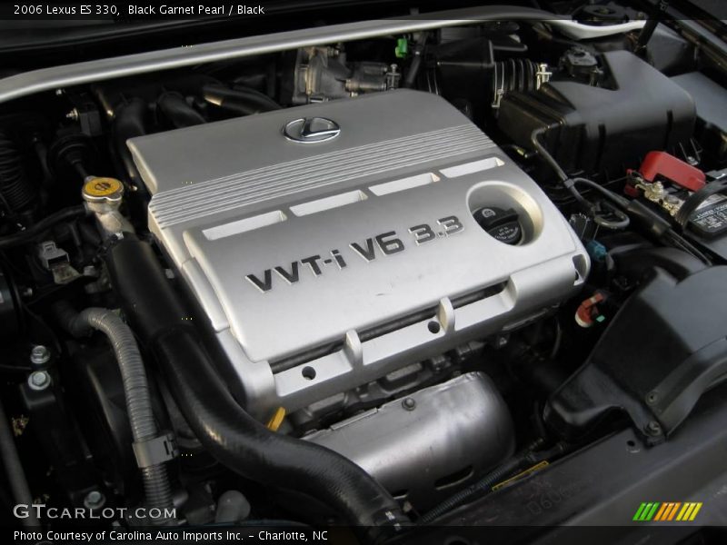 Black Garnet Pearl / Black 2006 Lexus ES 330