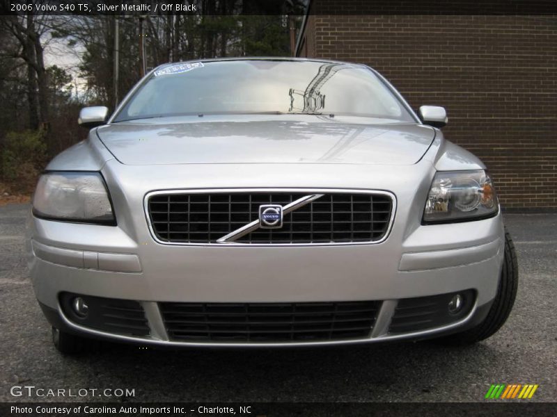 Silver Metallic / Off Black 2006 Volvo S40 T5