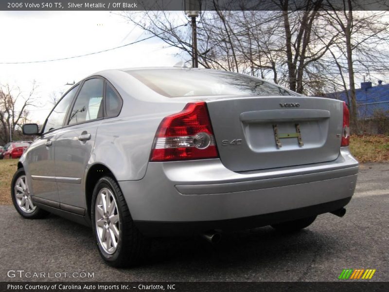Silver Metallic / Off Black 2006 Volvo S40 T5