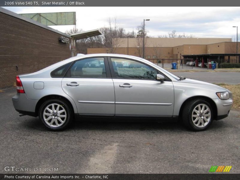 Silver Metallic / Off Black 2006 Volvo S40 T5