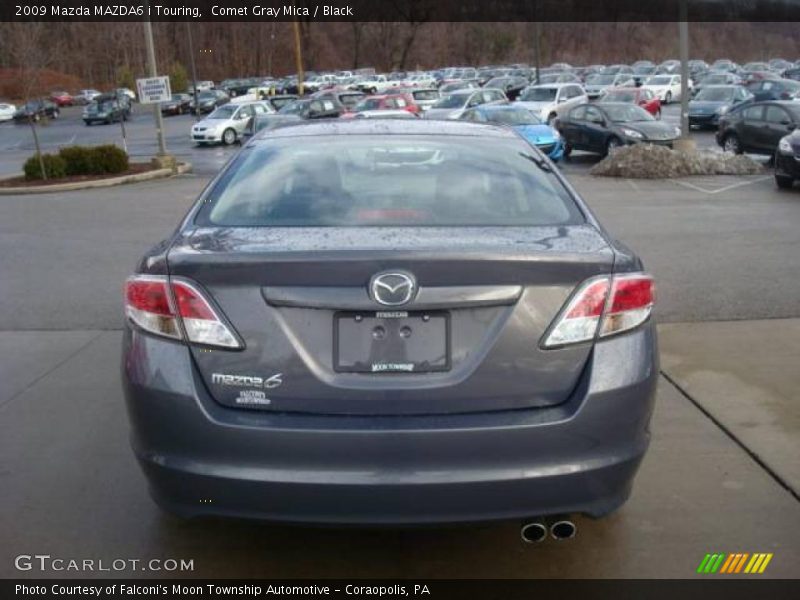 Comet Gray Mica / Black 2009 Mazda MAZDA6 i Touring