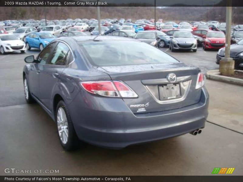 Comet Gray Mica / Black 2009 Mazda MAZDA6 i Touring