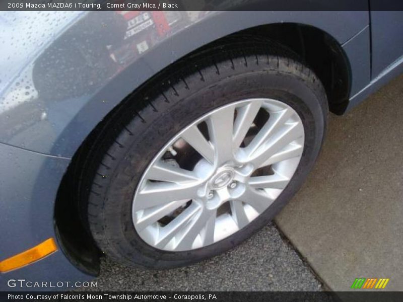Comet Gray Mica / Black 2009 Mazda MAZDA6 i Touring