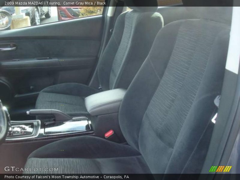 Comet Gray Mica / Black 2009 Mazda MAZDA6 i Touring