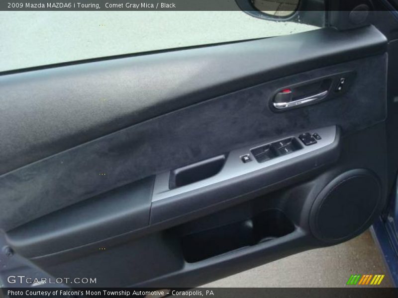 Comet Gray Mica / Black 2009 Mazda MAZDA6 i Touring