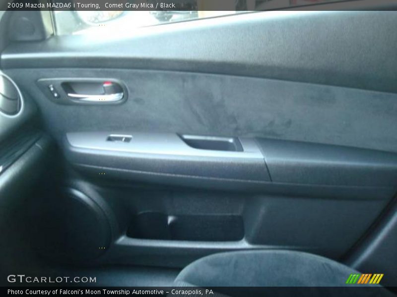 Comet Gray Mica / Black 2009 Mazda MAZDA6 i Touring