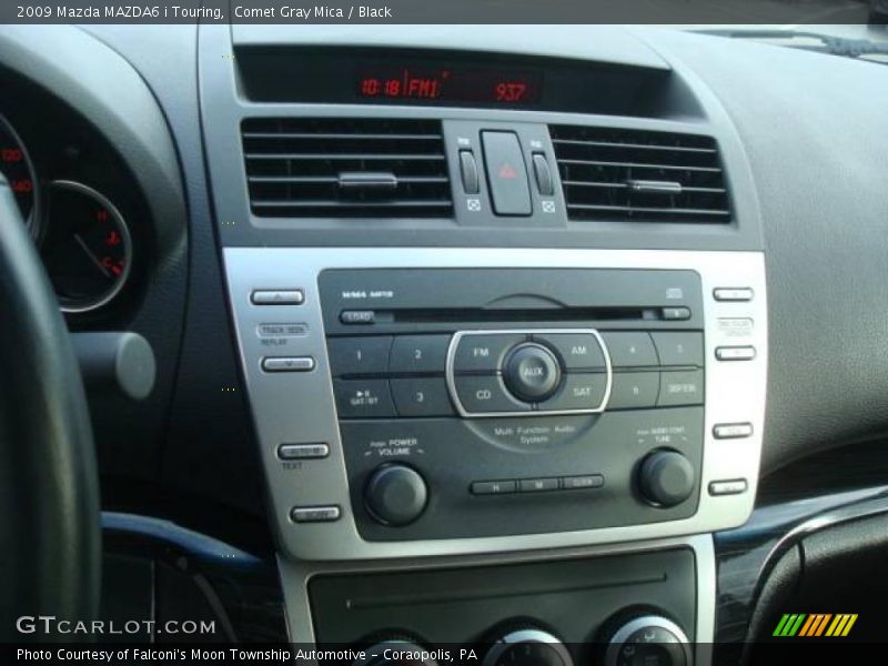Comet Gray Mica / Black 2009 Mazda MAZDA6 i Touring