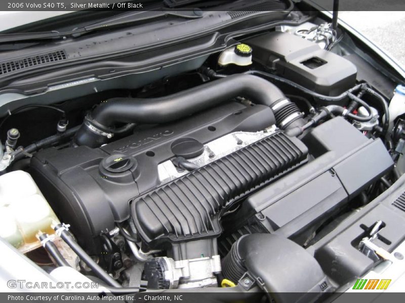 Silver Metallic / Off Black 2006 Volvo S40 T5