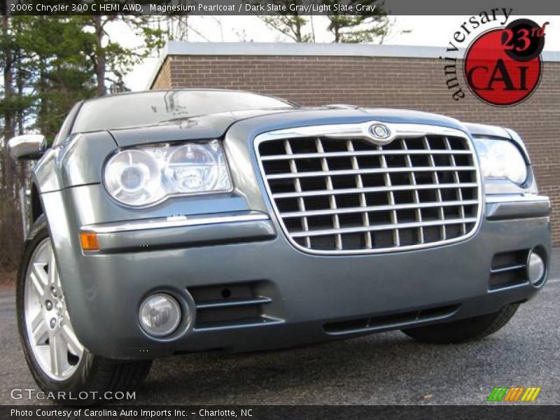 Magnesium Pearlcoat / Dark Slate Gray/Light Slate Gray 2006 Chrysler 300 C HEMI AWD