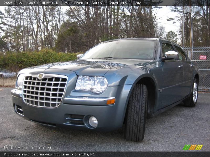 Magnesium Pearlcoat / Dark Slate Gray/Light Slate Gray 2006 Chrysler 300 C HEMI AWD
