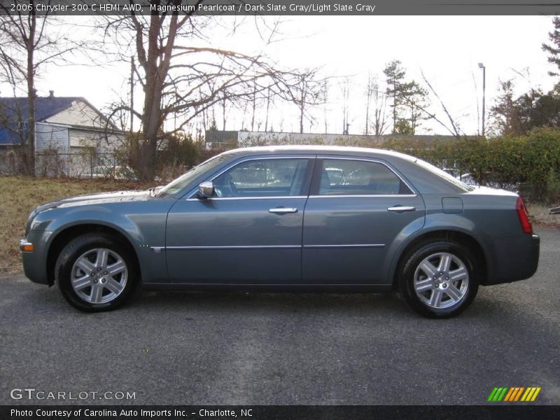 Magnesium Pearlcoat / Dark Slate Gray/Light Slate Gray 2006 Chrysler 300 C HEMI AWD