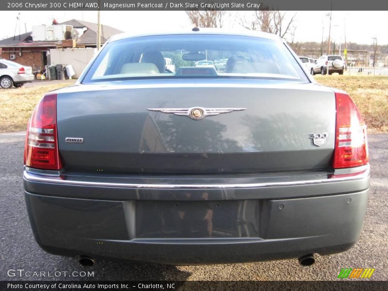 Magnesium Pearlcoat / Dark Slate Gray/Light Slate Gray 2006 Chrysler 300 C HEMI AWD