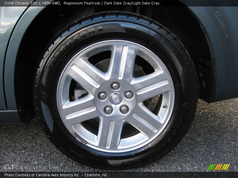Magnesium Pearlcoat / Dark Slate Gray/Light Slate Gray 2006 Chrysler 300 C HEMI AWD