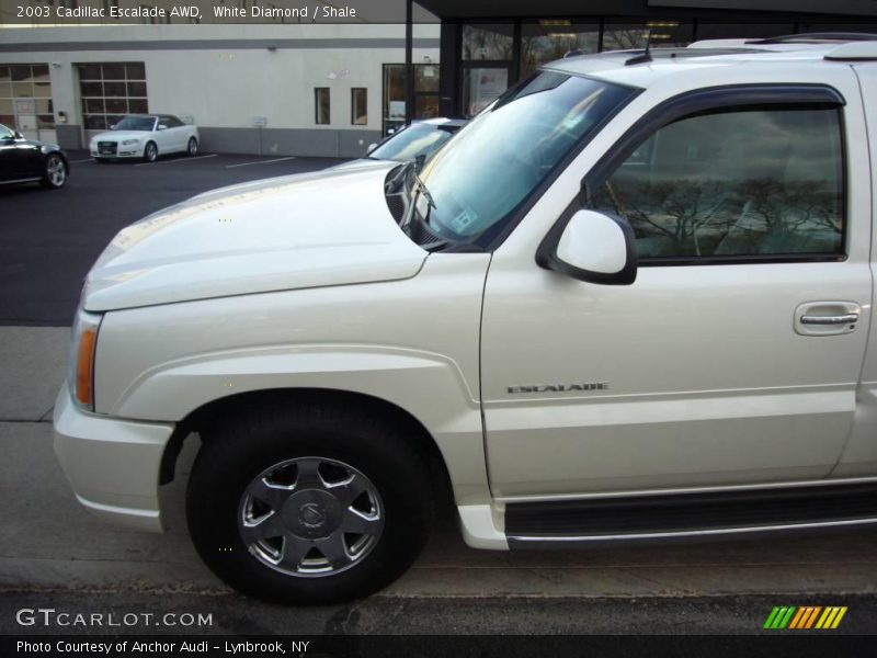 White Diamond / Shale 2003 Cadillac Escalade AWD