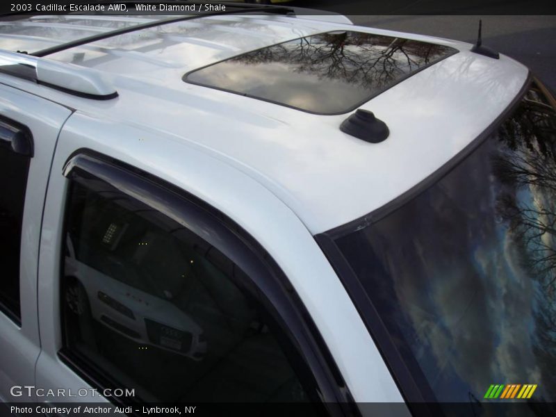 White Diamond / Shale 2003 Cadillac Escalade AWD