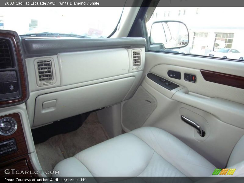 White Diamond / Shale 2003 Cadillac Escalade AWD