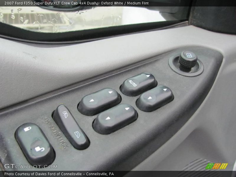 Oxford White / Medium Flint 2007 Ford F350 Super Duty XLT Crew Cab 4x4 Dually